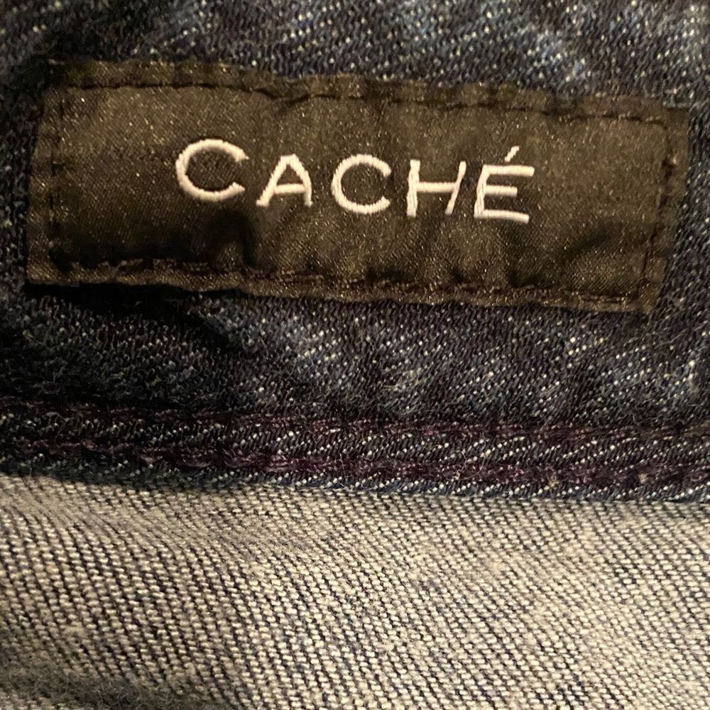 Cache Skinny Cropped Pants Size 8 - Picture 8 of 11